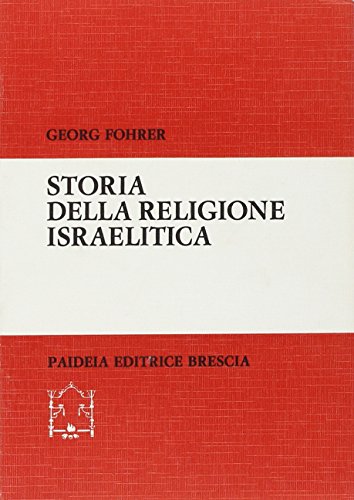 Storia della religione israelitica