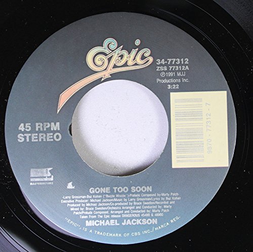 'Gone Too Soon/Gone Too Soon (instrumen tal) (45/7)