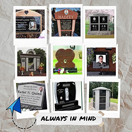 Personalized Memorial Ceramic Photo Tile – Oval 4\" Waterproof Porcelain Picture for Tombstones & Graves, Headstone Plaque for Cemetery Decorations, Funeral Tribute Portrait