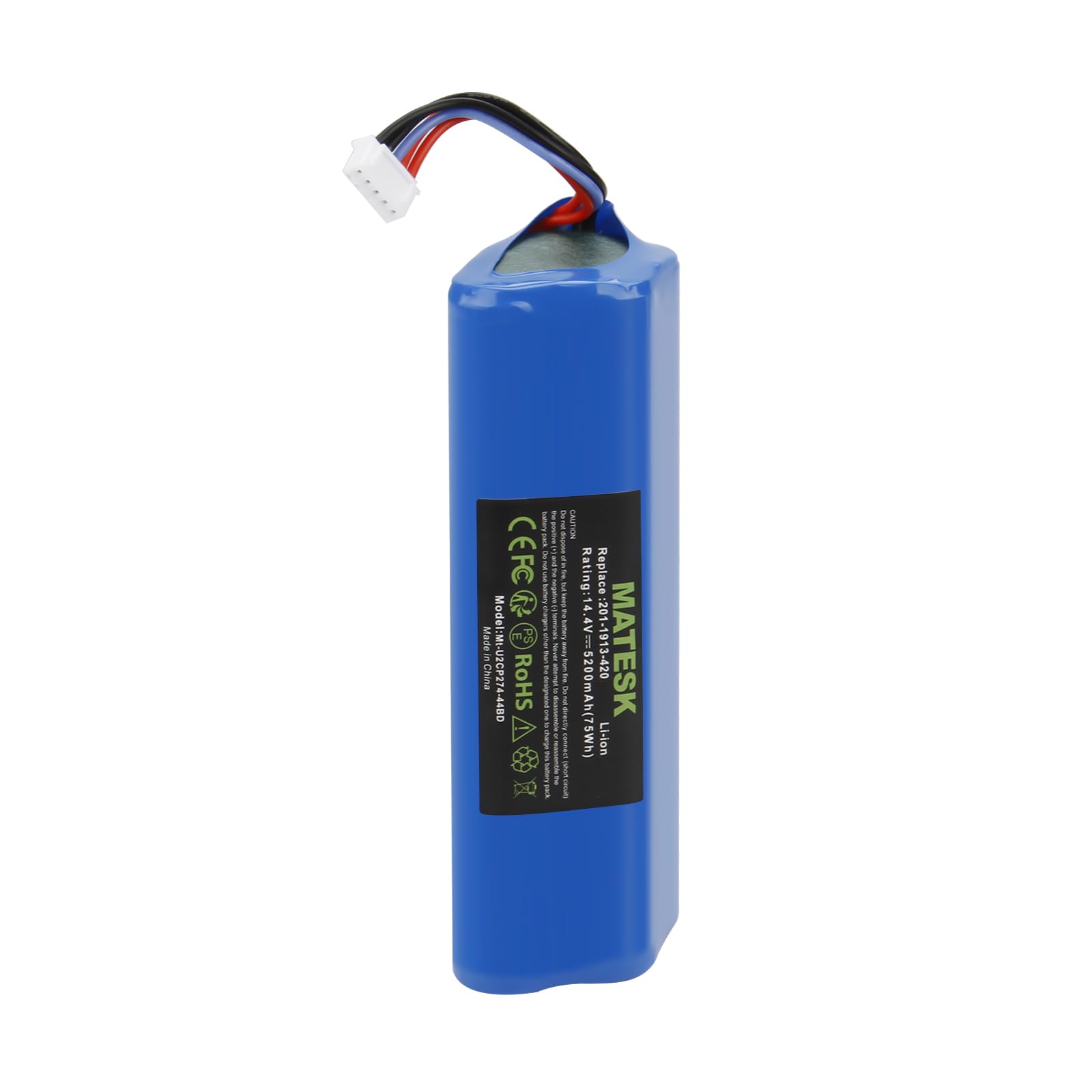 BLESYS 5200mAh S10 Li 144 5200 Akku für Deebot Ozmo 950 T8 T9 T20 X1