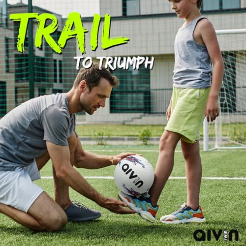 Image of Aivin Strong Football Size 5 Rubber Moulded Soccer Ball Men Women