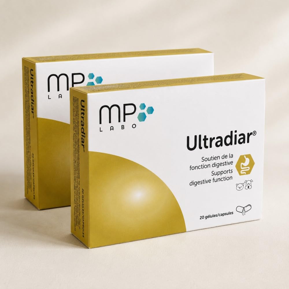 Pack de 2 Ultradiar - Soutien digestif, selles Molles & gaz Digestion