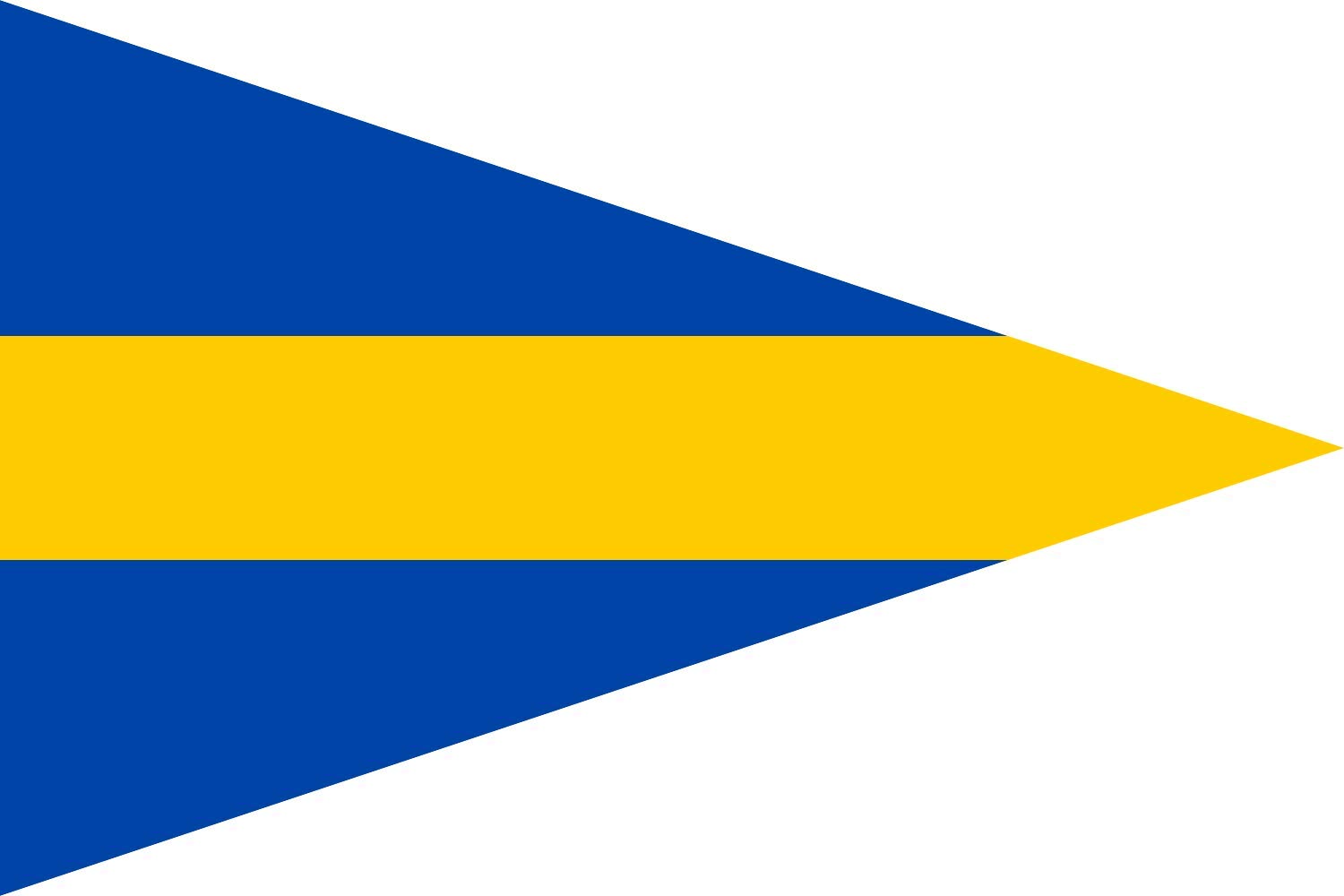 Drapeau large Štítina finition premium Opava tissu haute densité
