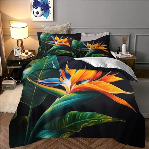 Housse de couette tropicale 3D en microfibre super douce - 6