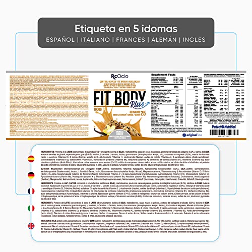 Miniatura 2 de Batidos Sustitutivos De Comida Con Proteínas Y Colageno Ayuda Al Control De Peso Batido Dietetico Saciante Para Hombre Y Mujer Chocolate - Vainilla - Fresa