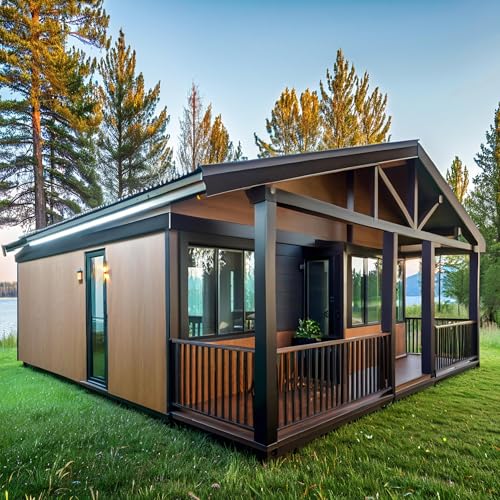 20FT/30FT/40FT Prefabricated Tiny Home for Sale – Expandable Modular Container House with 1-4 Bedrooms, Fully Equipped Kitchen & Bathroom, Customizable, Portable, Ideal for Office, Living,Vacation Use - Image 5