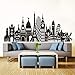 Zyunran Europa miasta sceneria naklejka ścienna naklejka dekoracyjna winylowa artystyczna naklejka ścienna dom naklejki dekoracja większość 129 * 58 cm