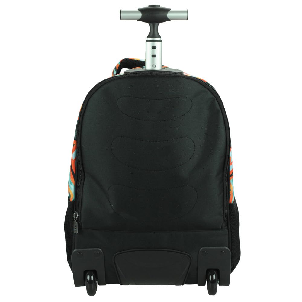 PRESTIGE & DELUXE Trolley Rucksack kompatibel mit NBA für Kinder Grundschule Sekundarschule + Set Stifte und Schlüsselanhänger Pfeife