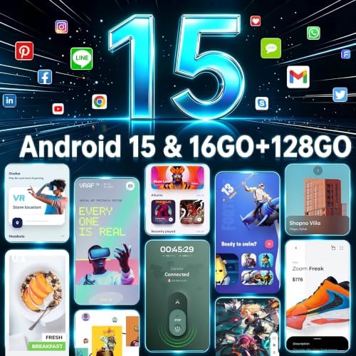 OUKITEL G1S Rugged Phone, 10600mAh Battery, 4GB+128GB, Android 15 - 4