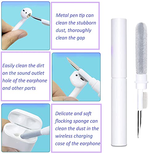 Eugle Mart Keyboard Cleaner, 5 in 1 Keyboard Cleaning Brush Kit Soft Brush, Keyboard Cleaner Dust Remover Key Puller, Computer Cleaning Tools... - Image 6