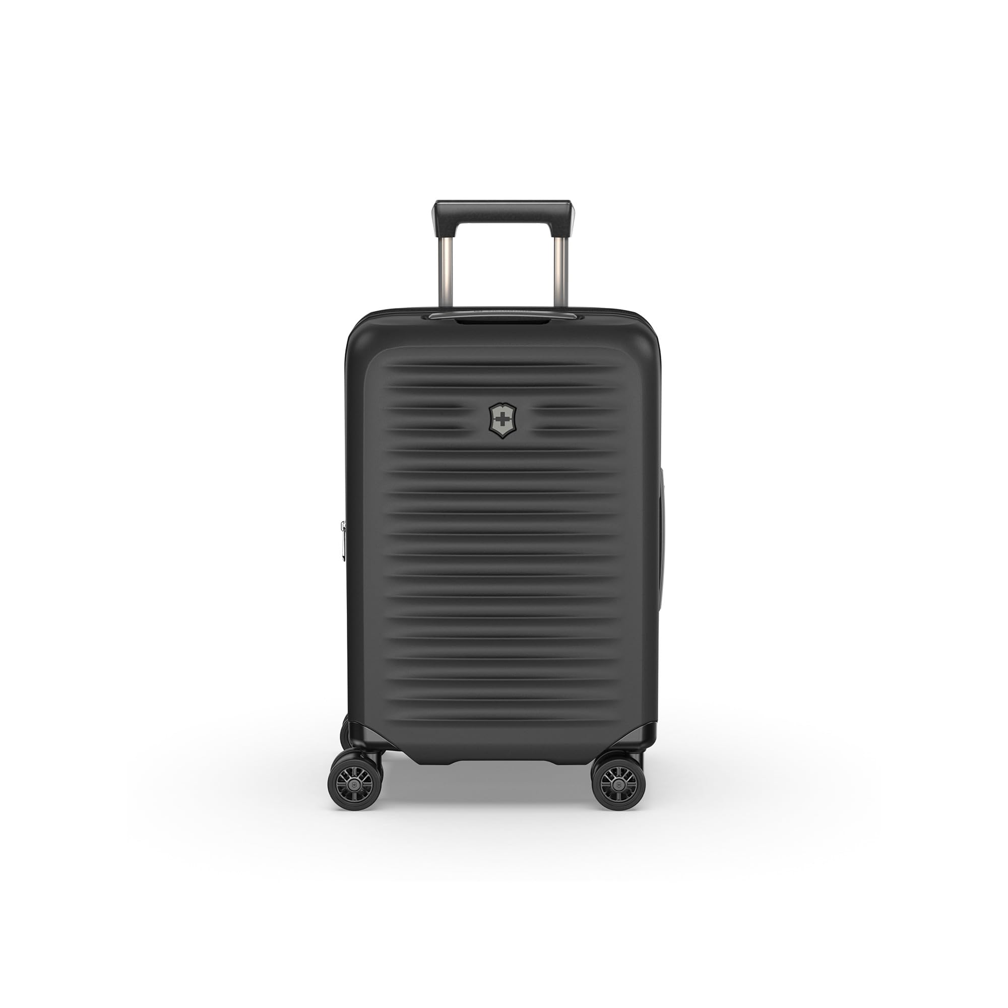 Victorinox Airox Advanced Frequent Flyer Hardside Carry-On, Handgepäcktrolley, Leicht, Damen/Herren, 35 x 23 x 55 cm, 37 l, Erweiterbar, Schwarz