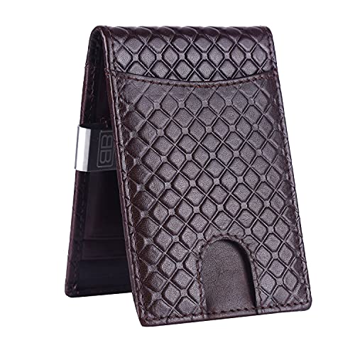 Image of Brooklyn Bridge Slim Front Pocket RFID Blocking Card Holder - Minimalist Design for Men on The Go