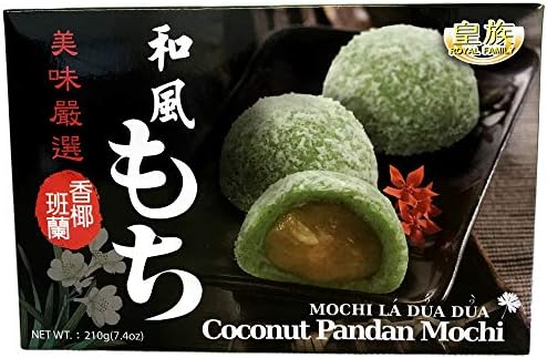 Mochi Pandan Royal Family 210g Taiwan Amazon Co Uk Grocery