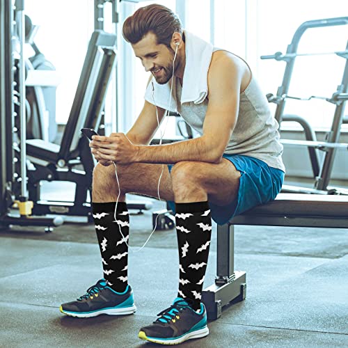 Image of Compression Socks for Women & Men, Knee High Socks for Circulation Medical Running Athletic Nurse Travel