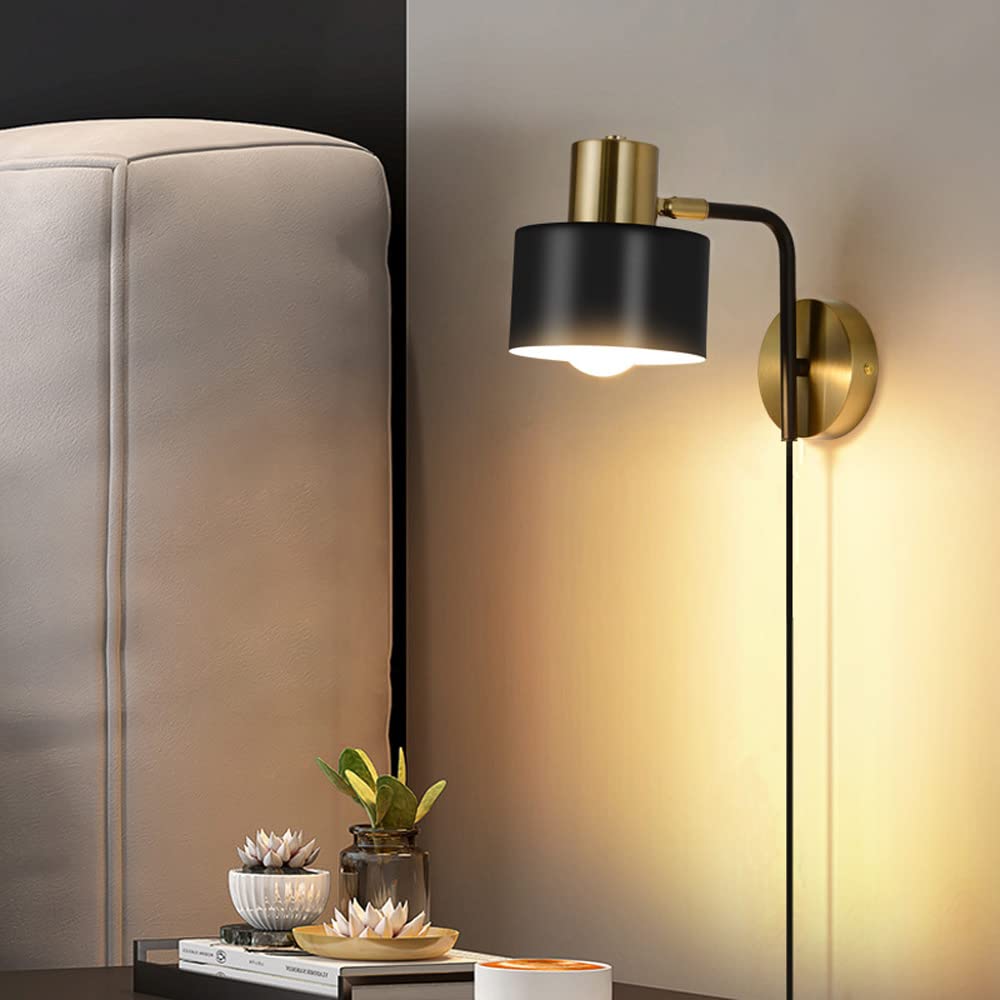 Lampe de tête de lit flexible pour lecture nocturne et table de nuit - 8