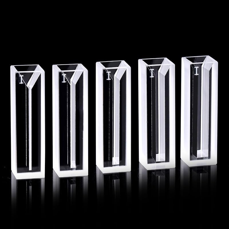 Cuvette à quartz IR de haute pureté fente fine pour mesure de précision