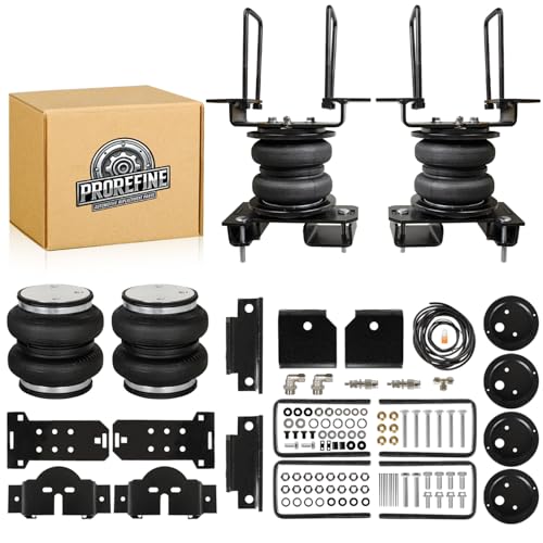 Upgraded Air Spring Bags Suspension Kit Compatible with Chevy Silverado 1500 2019-2025 for GMC Sierra 1500 2019-2025 Helper Bag Spring Towing 5000 lbs Replace Air Lift 57288