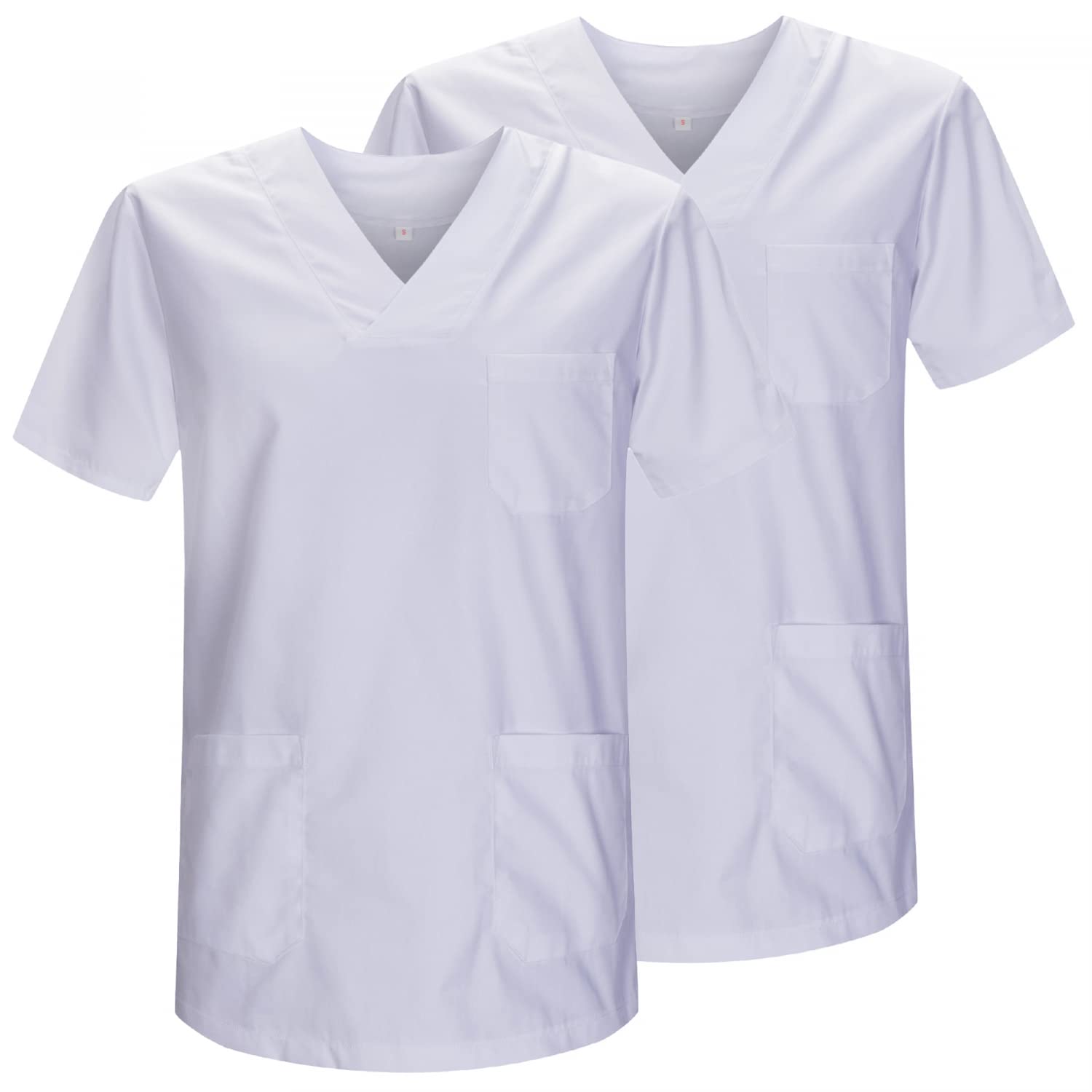 MISEMIYA - Pack 2 Pcs - Casaca Sanitario Unisex Uniformes Sanitarios Uniforme Sanitario - 2-817