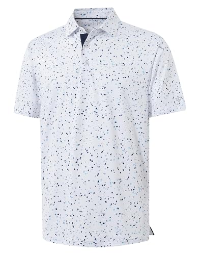 Camiseta Polo para Hombre de Golf, Secado Rápido y Transpirable, Manga Corta, Estilo Casual y Deportivo miniatura 1