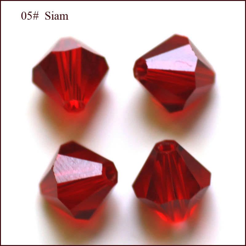 600 Cuentas de Cristal de 3 a 10 mm 3A, Cuentas de Cristal facetadas, Cuentas de Cristal bicono, Cuentas de Cortina para niñas y Mujeres, Collar de Bricolaje, fabricación de Joyas