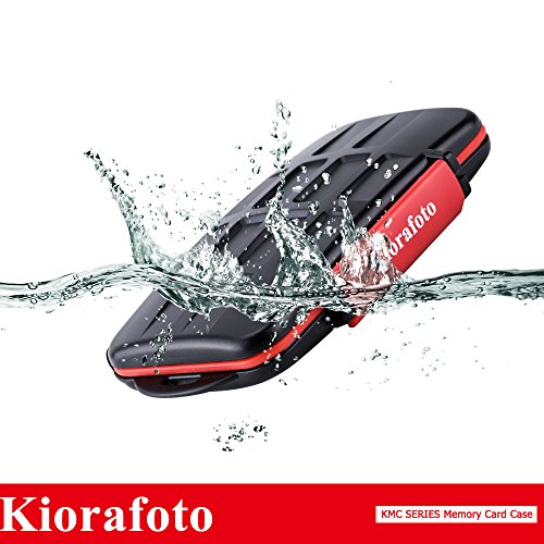 Kiorafoto 28 Slots : 16 Tf + 8 Sd + 4 Cf Memory Card Holder Case Storage Protector Wallet For Tf Msd Micro Sd Sd Sdhc Sdxc Sduc Cf Compact Flash Memory Cards With Carabiner + Card Tray Removal Pin Key #TOP7