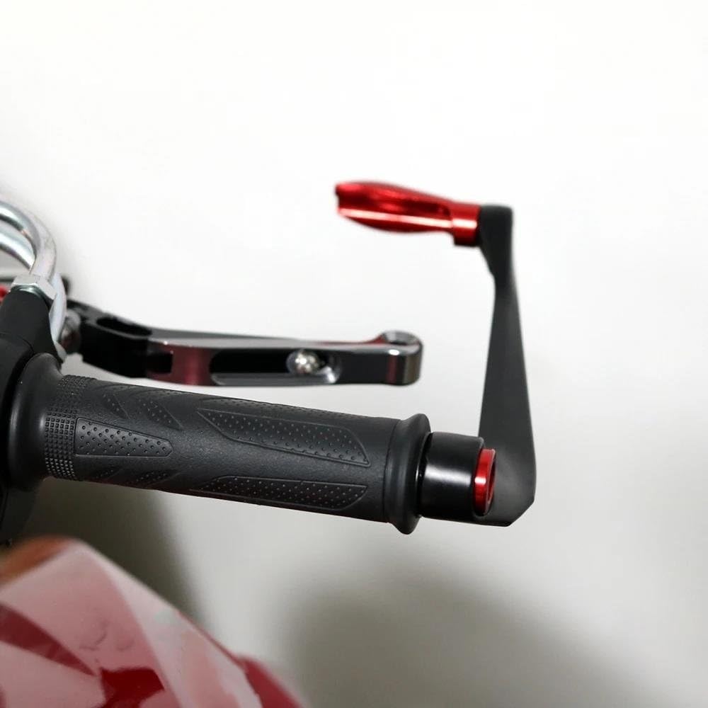 JCAKES Motorrad-Handprotektoren Universal Motorrad 7/8 "22mm Für Triumph Für Tiger Lenker Griffe Bremse Kupplung Hebel Hand Schutzfolie Handschutz(4)