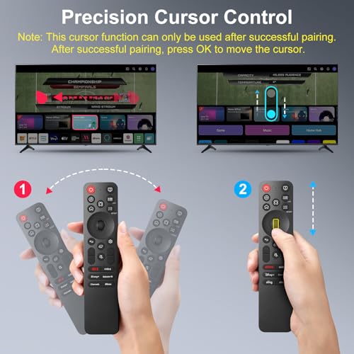 Image of Magic-Control for LG-Smart-TV-Remote-Replacement, for LG TV MR25GA MR24GA