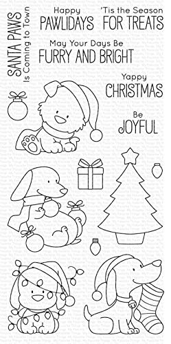 My Favorite Things Happy Pawlidays Tampons transparents (BB-51)