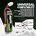 OVONIC 4s Lipo Battery 50C 2200mAh 14.8V Lipo Battery with XT60 Connector for RC Airplane Helicopter Quadcopter RC Car Truck Boat