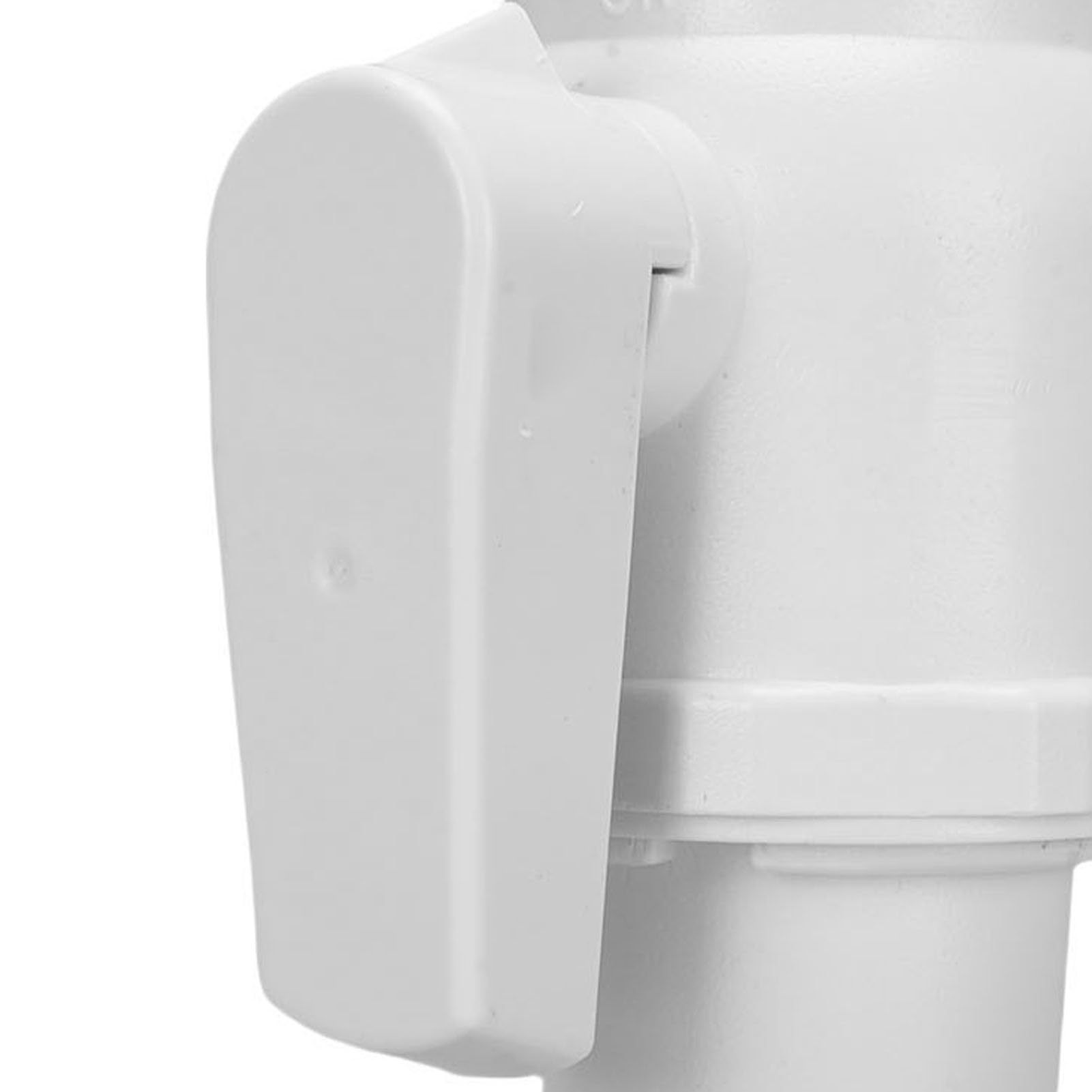 Fockety 1,5 Zoll 2 -Ballventil, PVC ABS -Plastik ohne Rost Union End mit Handgespannten Nüssen für Schnelle Verbindung, für Poolfilter -Skimmerpumpe 50psi Maxuelle Druck