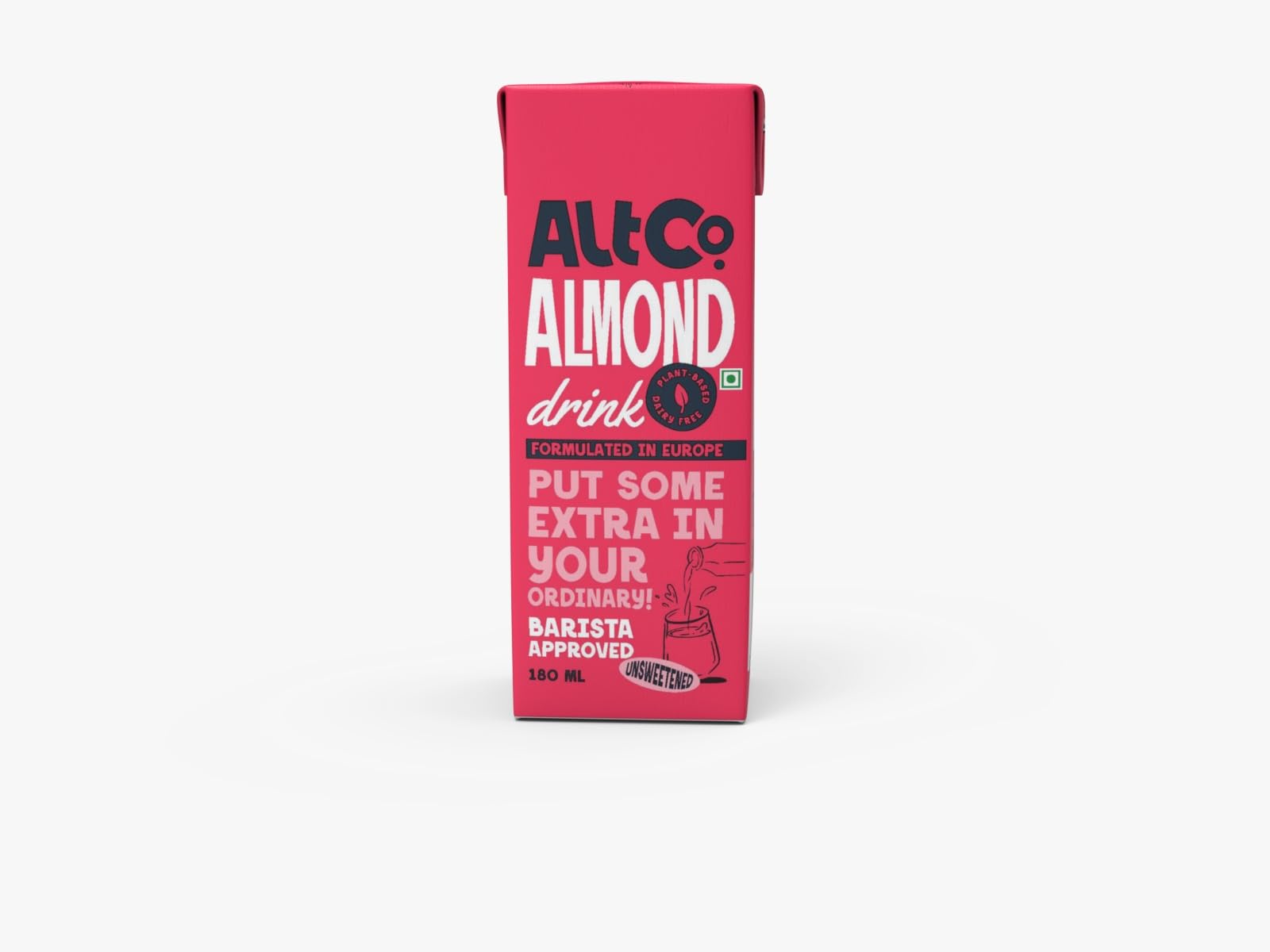Alt Co. Almond Beverage (180ml) | Lactose Free |Non-Dairy | Plant Based-image-3