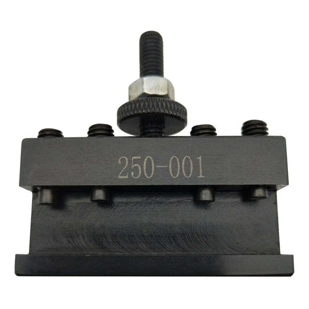 Kit de poste de herramientas de cambio rápido tipo 250, para soporte de herramientas de acero resistente, taladrado, para adaptarse a columpios de 6 a 9 pulgadas, accesorios del sistema