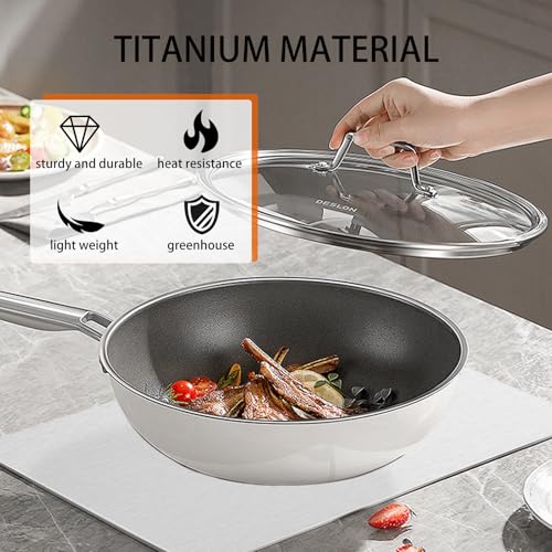 Tabla de Cortar de Titanio YOWOMTA para Cocina, Ideal para Frutas, Carnes y Verduras, con Base Antideslizante miniatura 5
