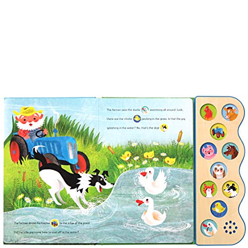 Cottage Door Press 9781680520323 Busy Noisy Farm: Interactive Children'S Sound Book thumb #1