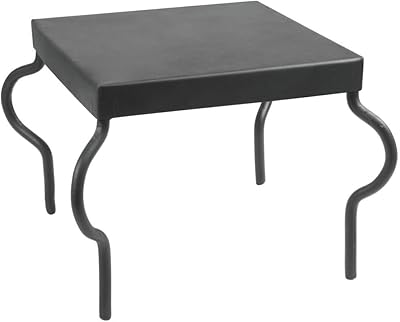 HUBERTÂ® Wrought Iron Buffet Riser Black- 7