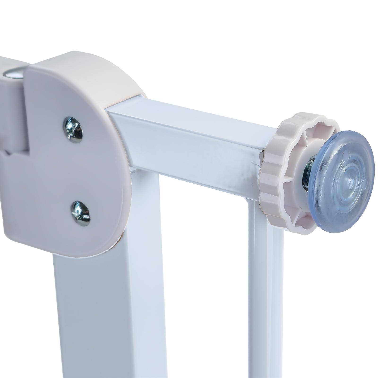 Absperrgitter Treppenschutzgitter weiß für 75-85cm Durchgang 110cm Hoch