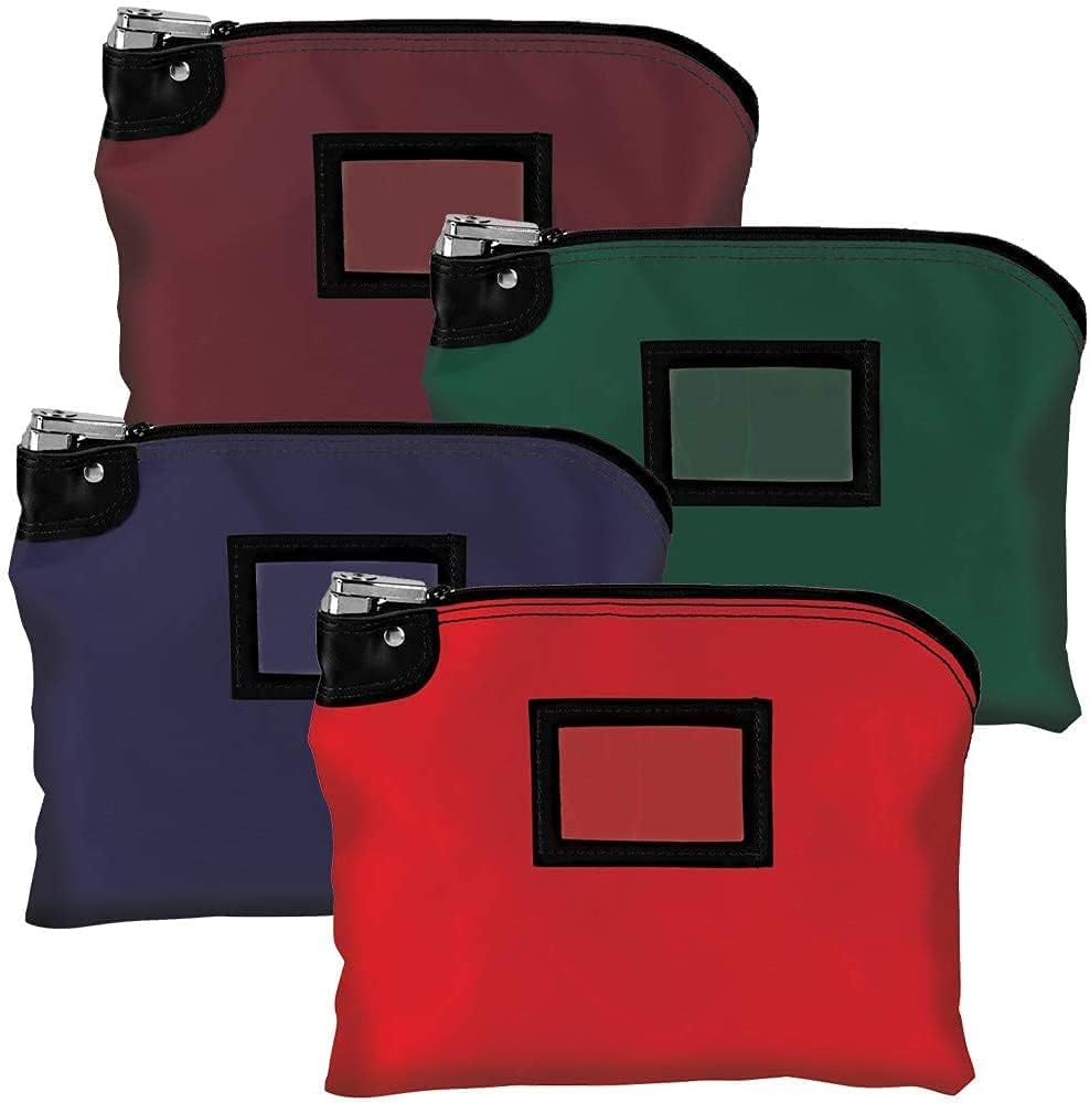 バッグ形　ラミネート編 Amazon | 15 W x 11hロックデポジットバッグ – ラミネート加工ナイロン