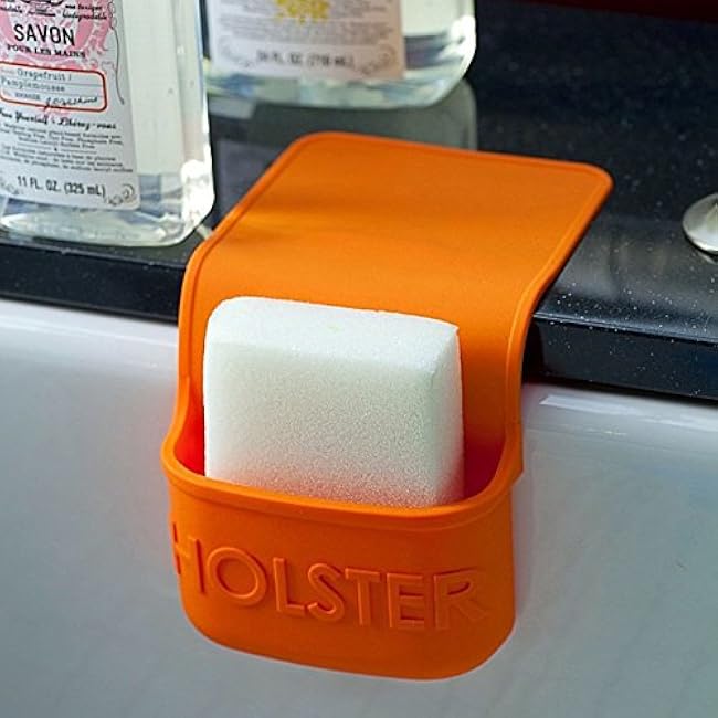 Holster Brands Lil' Holster Sponge Storage Holder, Mini, Orange