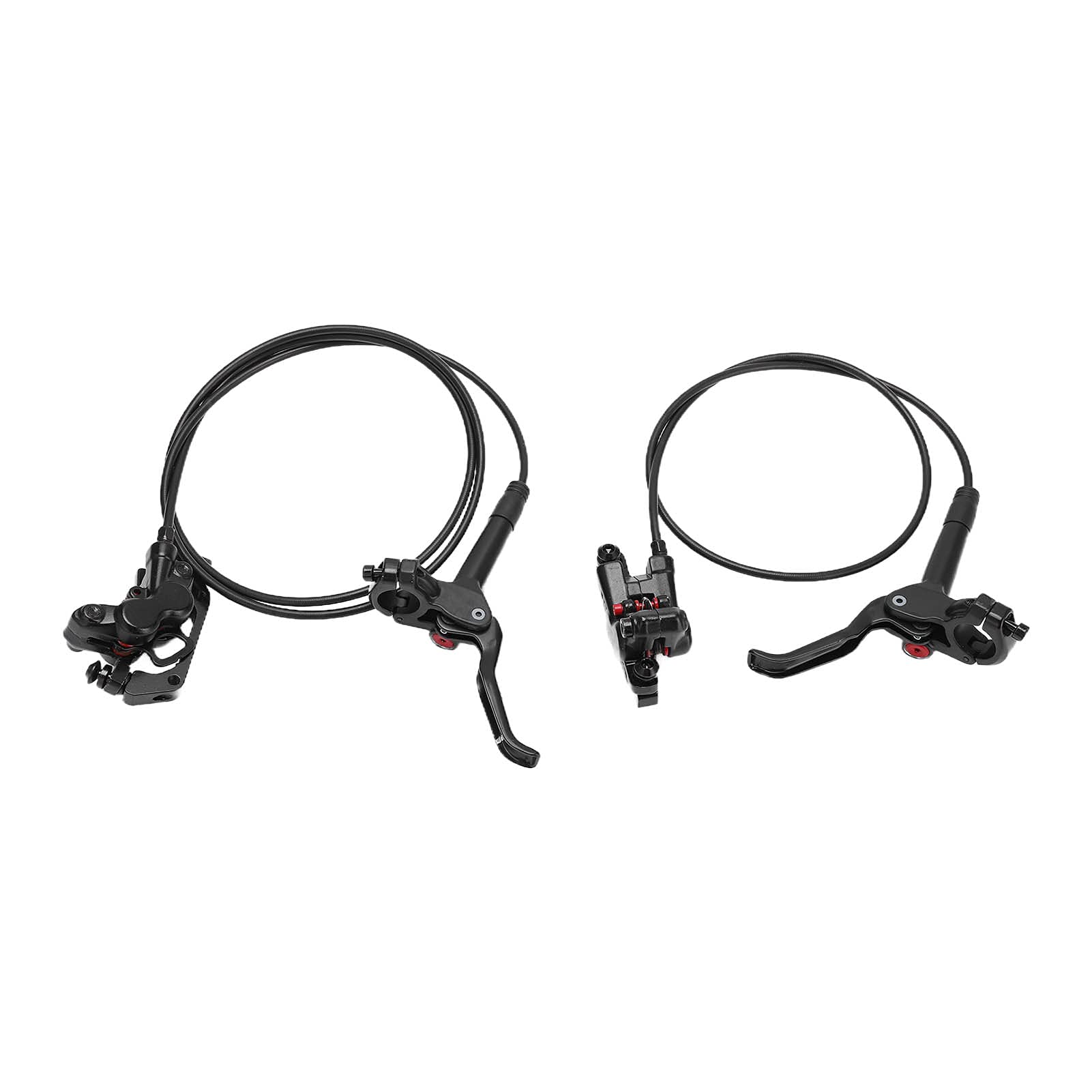 Kit de Freins à Disque à Pression D'huile MEROCA M4 VTT MT420 étriers Avant Arrière 4 Pistons avec 1 Paire de Rotor de Frein à Disque 160mm