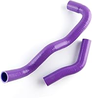 Vista 9 de JOIUYOLJ Kit de manguera de radiador de silicona de 3 capas compatible con Toyota Hilux LN65 4Runner LN60 LN61 2.4 Diesel (negro)