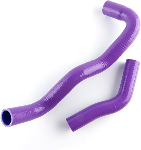 Miniatura 7 de JOIUYOLJ Kit de manguera de radiador de silicona de 3 capas compatible con Toyota Hilux LN65 4Runner LN60 LN61 2.4 Diesel... (rojo)