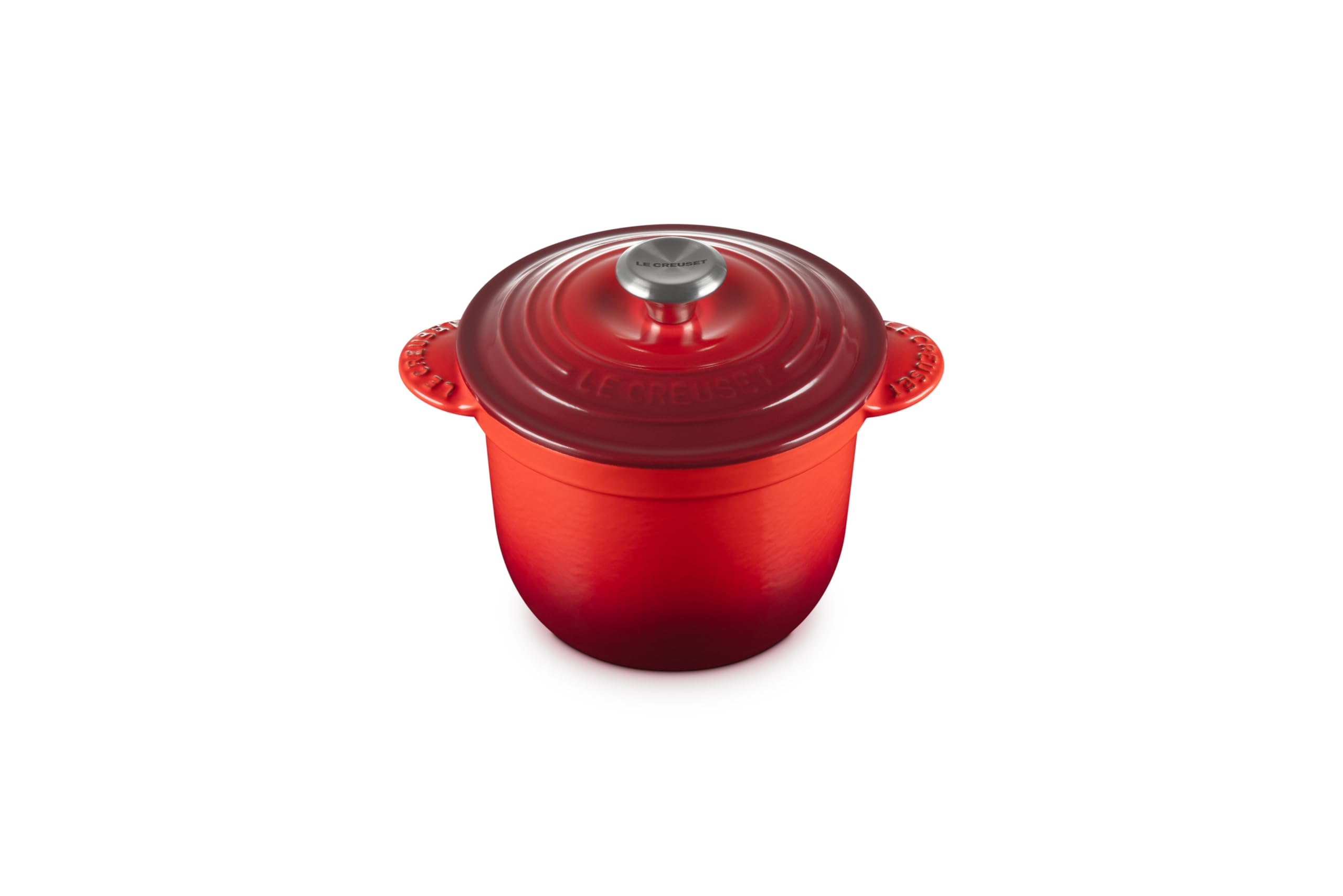 ココットエブリーLE CREUSET 18センチ鍋　人気カラー　チェリーレッド Amazon.co.jp: ル・クルーゼ(Le Creuset) 鋳物 ホーロー 両手鍋