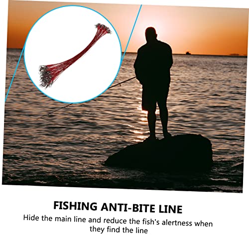 BESPORTBLE 100PCS high strength fishing wire leaders miniatura 6