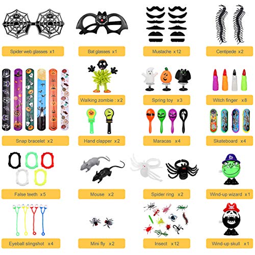 Amosfun-70pcs-Halloween-Party-Favors-for-Kids-Halloween-Toys-Assortment-for-Halloween-Trick-or-Treat-Carnival-Prizes-School-Classroom-Rewards-Halloween-Miniatures