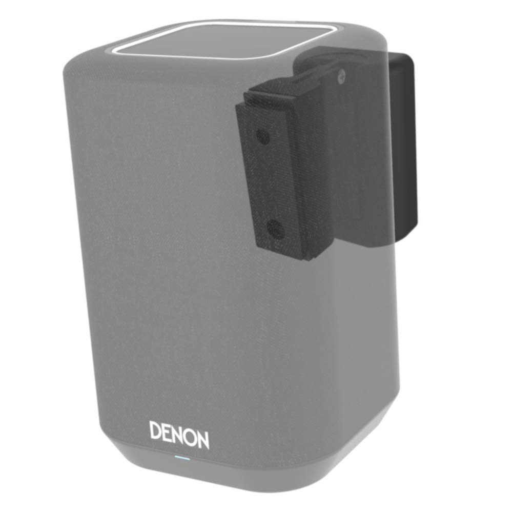 Cavus CMDH150B Support mural rotatif et inclinable pour enceinte intelligente Denon Home 150 - Facile à accrocher - Support avec matériel de montage - Noir