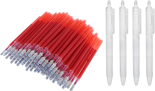 Miniatura 7 de 100 unidades de repuestos de tela borrables con calor, rotuladores de retazos de marcado de alta temperatura, tinta que desaparece para bordar,