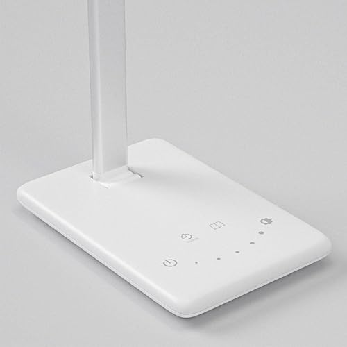 Miniatura 3 de Lámpara de escritorio LED regulable, lámpara de lectura con puerto de carga USB, 5 modos de iluminación, control sensible, temporizador de apagado