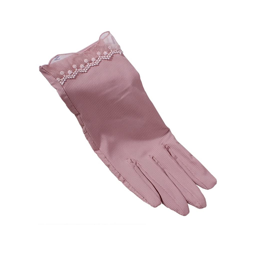 Gloves Women's Breathable Riding Women's Driving Touch Screen Ice Silk Thin Lace