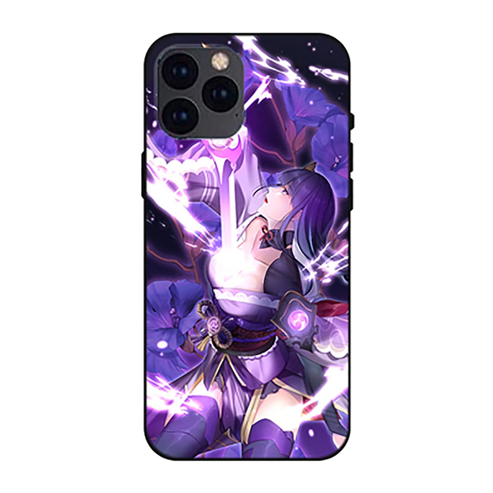 Amazon.co.jp: 原神Project 雷電将軍 スマホケース スマホカバー