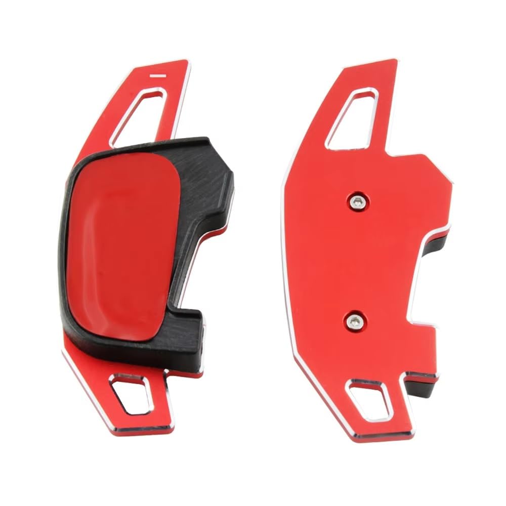 Kjbvcevud Red Steering Wheel Paddle Compatible With Vw For Golf 7 7.5 Gti Mk7 Gte Gtd Rline For Polo For Scirocco For J&Etta Gli Car Steering Wheel Paddle Shift Extend(Red)